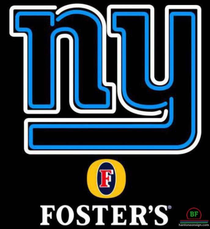 Custom Fosters New York Giants Neon Sign NFL Teams Neon Light