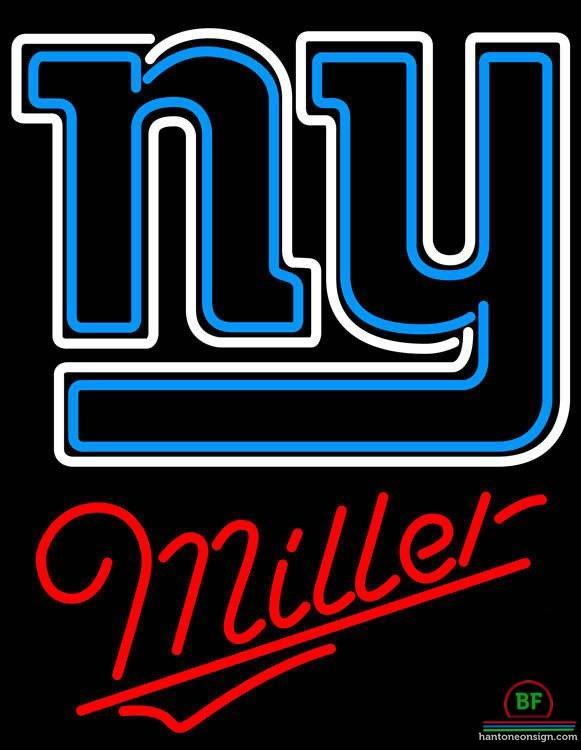 Custom Miller New York Giants Neon Sign NFL Teams Neon Light
