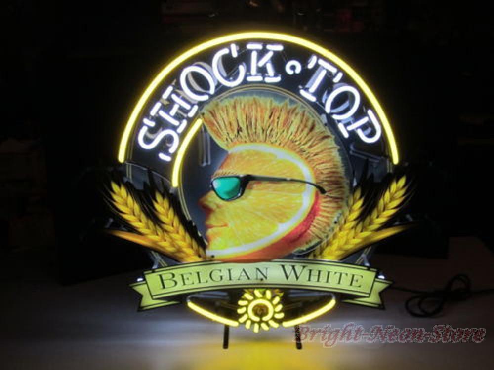 Custom Shock Top Neon Sign