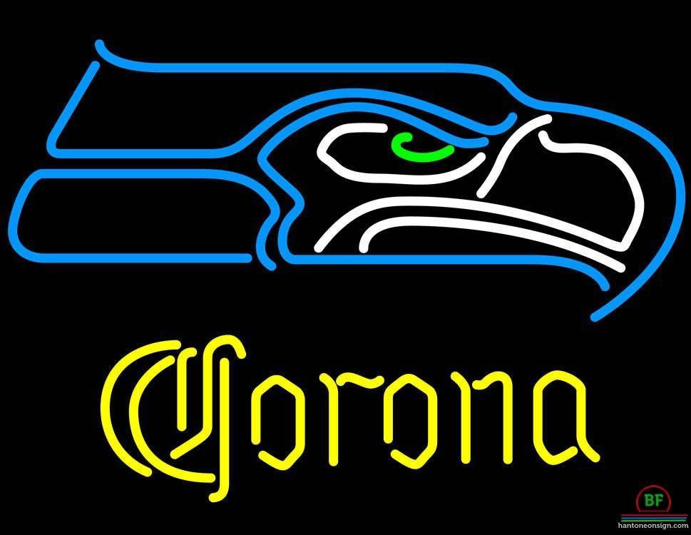 Custom Corona Seattle Seahawks Neon Sign NFL Teams Neon Light