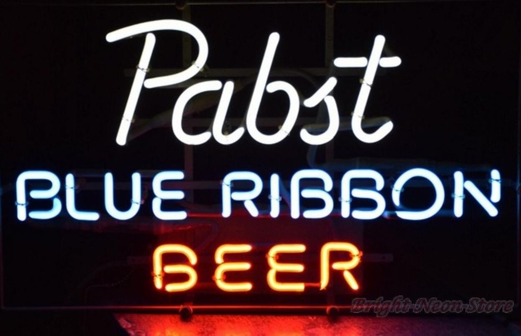 Custom Pabst Blue Ribbon Neon Sign