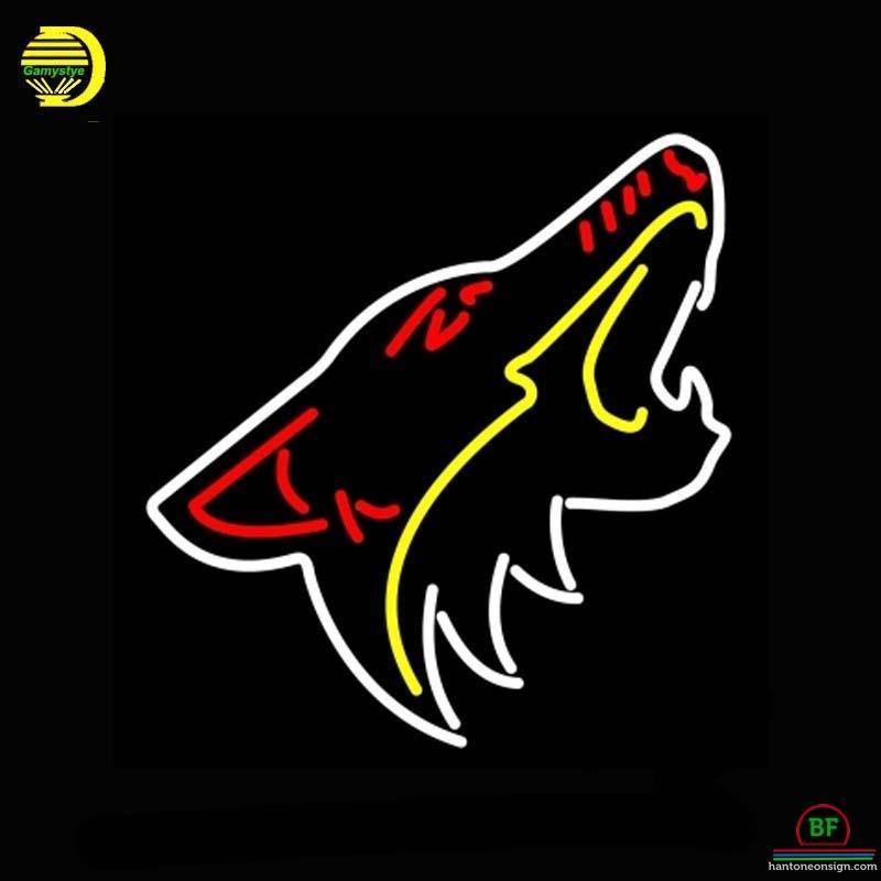 Custom Arizona Coyotes Neon Sign NHL Teams Neon Light