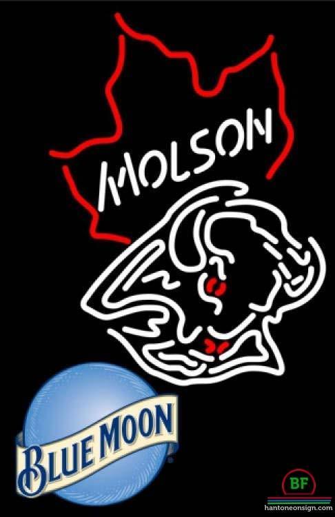 Custom Blue Moon Buffalo Sabres Neon Sign NFL Teams Neon Light
