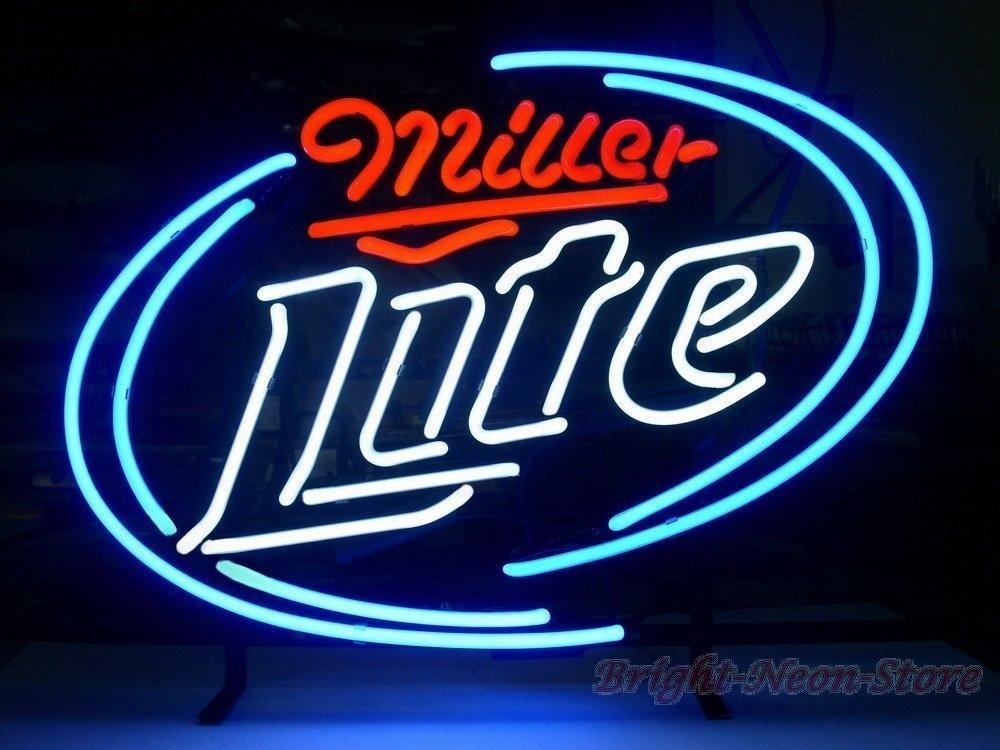 Custom Miller Lite Neon Sign