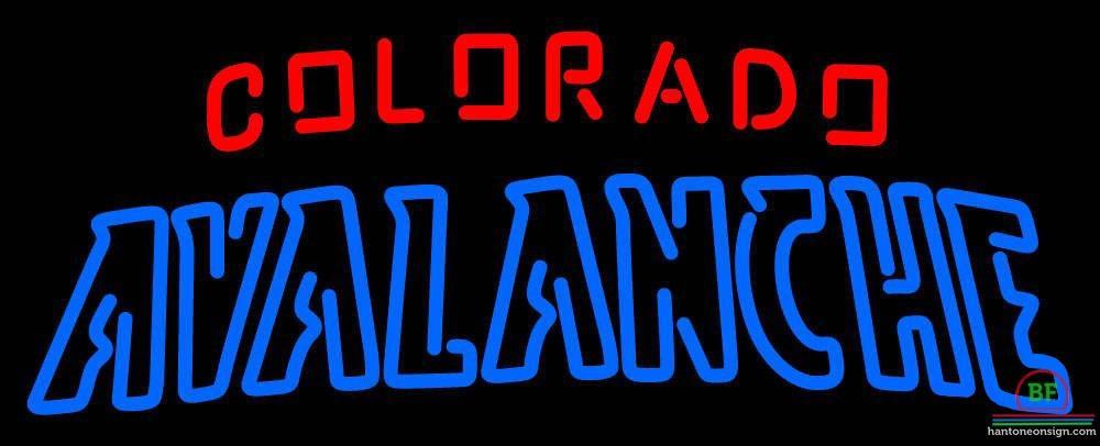 Custom Colorado Avalanche Neon Sign NHL Teams Neon Light