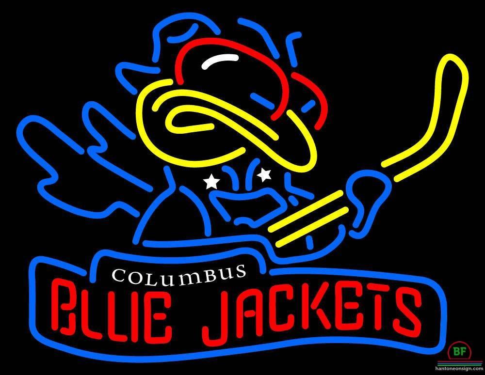 Custom Columbus Blue Jackets Neon Sign NHL Teams Neon Light