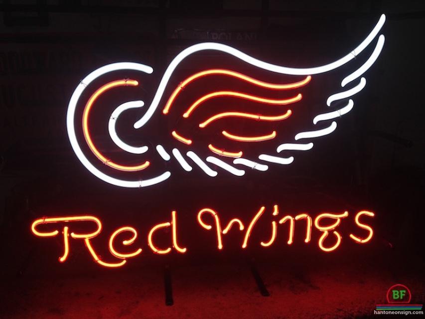 Custom Detroit Red Wings Neon Sign NHL Teams Neon Light