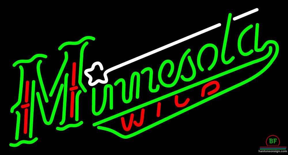 Custom Minnesota Wild Neon Sign NHL Teams Neon Light