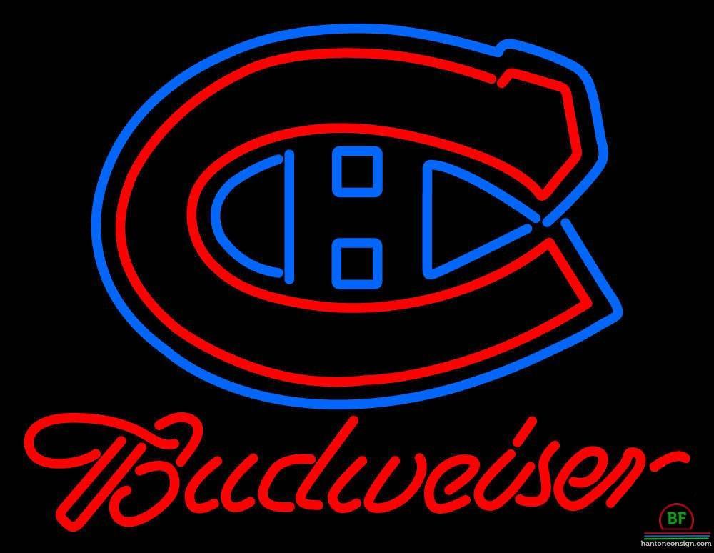 Custom Budweiser Montreal Canadiens Neon Sign NHL Teams Neon Light