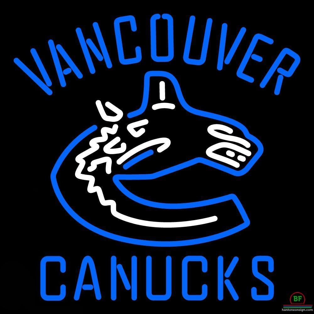 Custom Vancouver Canucks Neon Sign NHL Teams Neon Light
