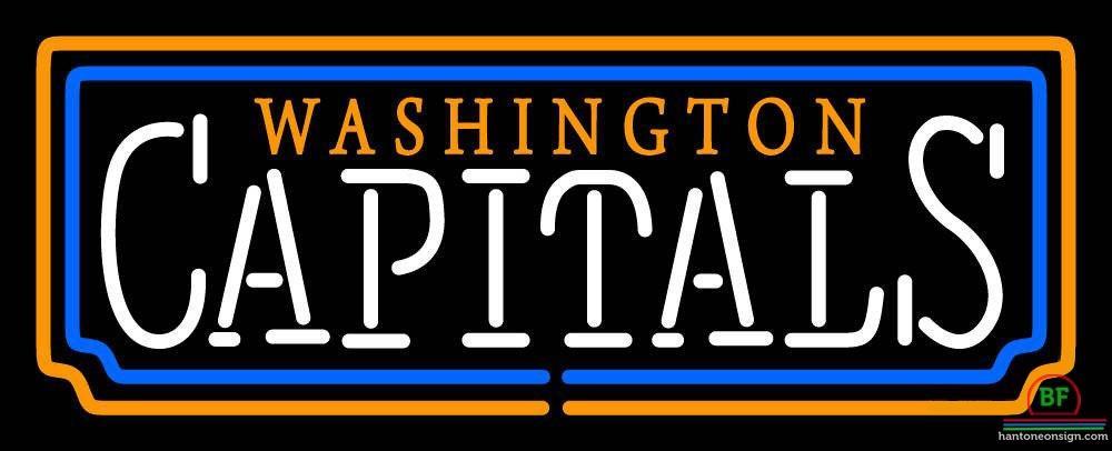 Custom Washington Capitals Neon Sign NHL Teams Neon Light