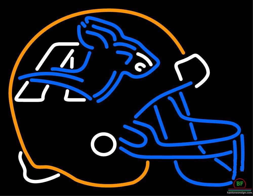 Custom Akron Zips Helmet Neon Sign NCAA Teams Neon Light