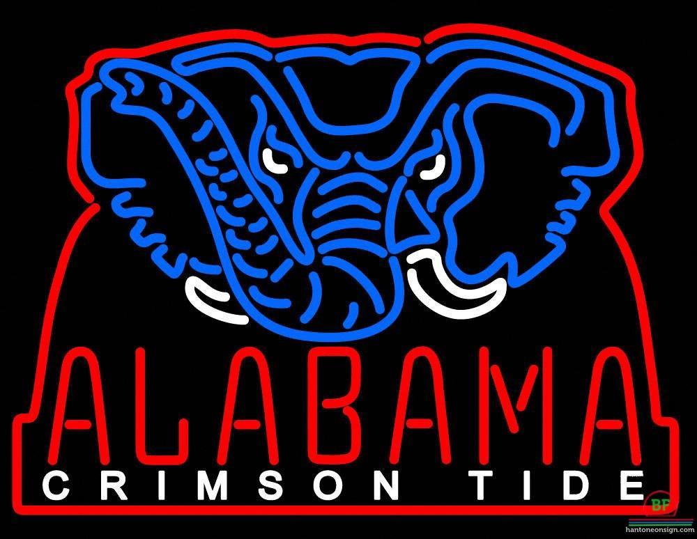 Custom Alabama Crimson Tide Neon Sign NCAA Teams Neon Light