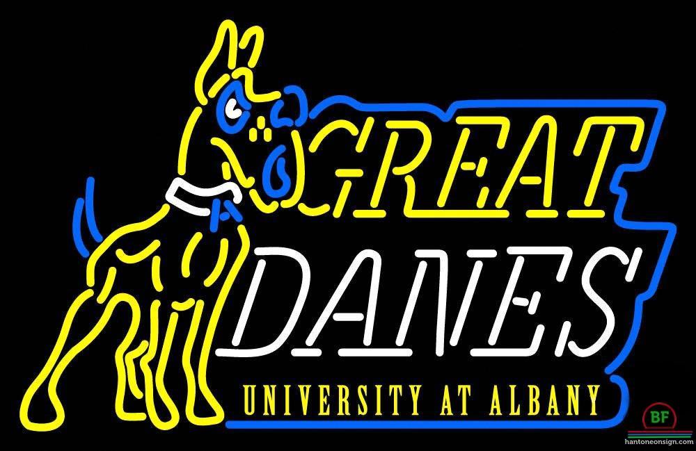 Custom Albany Great Danes Neon Sign NCAA Teams Neon Light