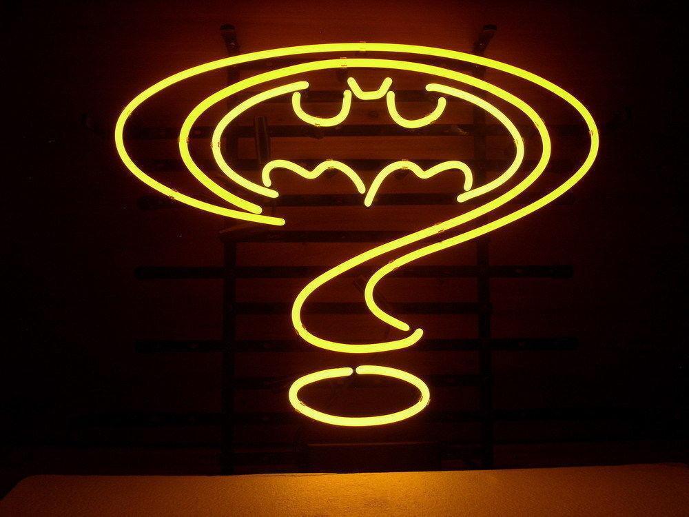 Custom Batman Forever Logo Neon Sign