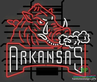 Custom Arkansas Razorbacks Neon Sign NCAA Teams Neon Light