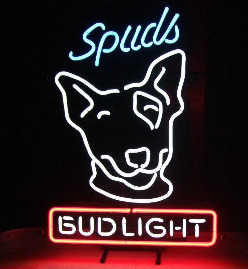 Custom Bud Light Spuds Mackenzie Neon Sign