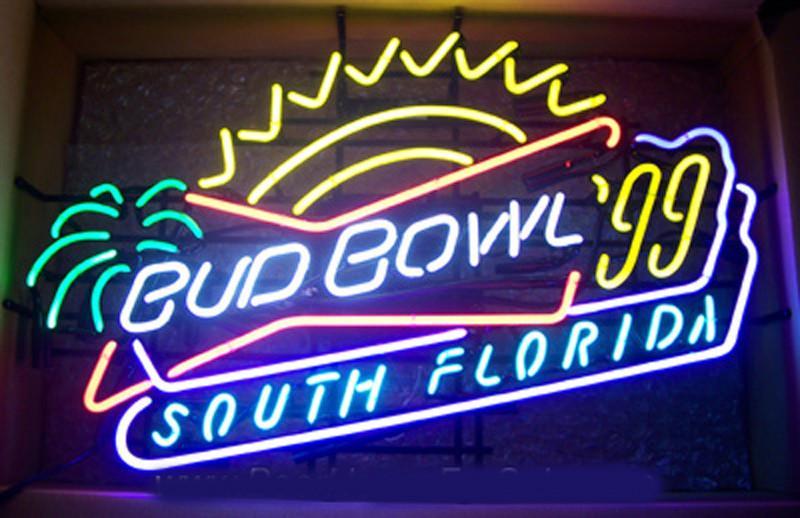 Custom Budbowl 99 Southf Lorida Neon Sign