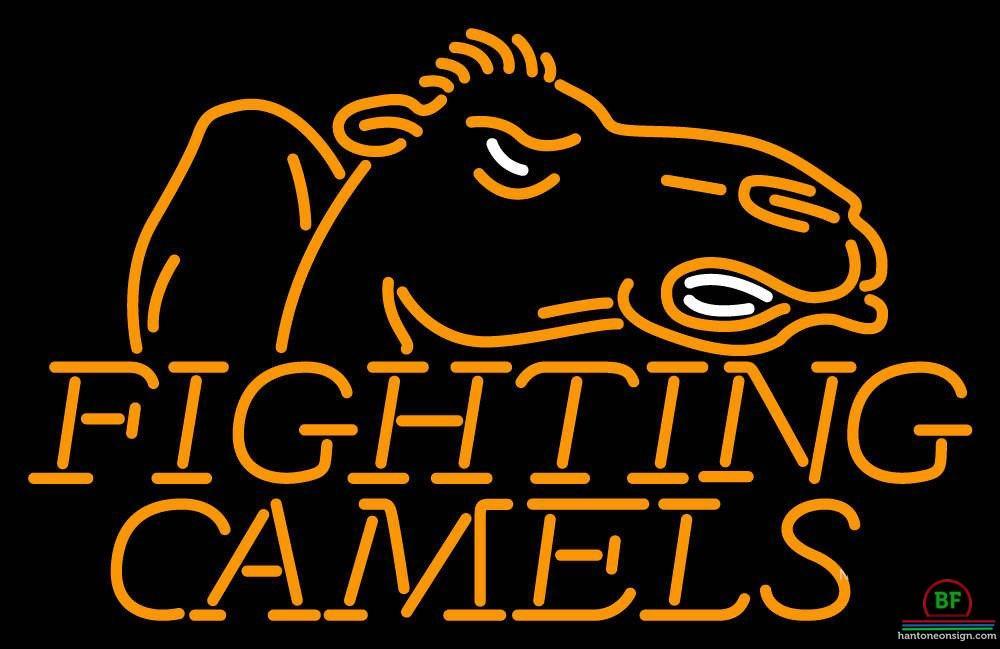 Custom Campbell Fighting Camels Neon Sign NCAA Teams Neon Light