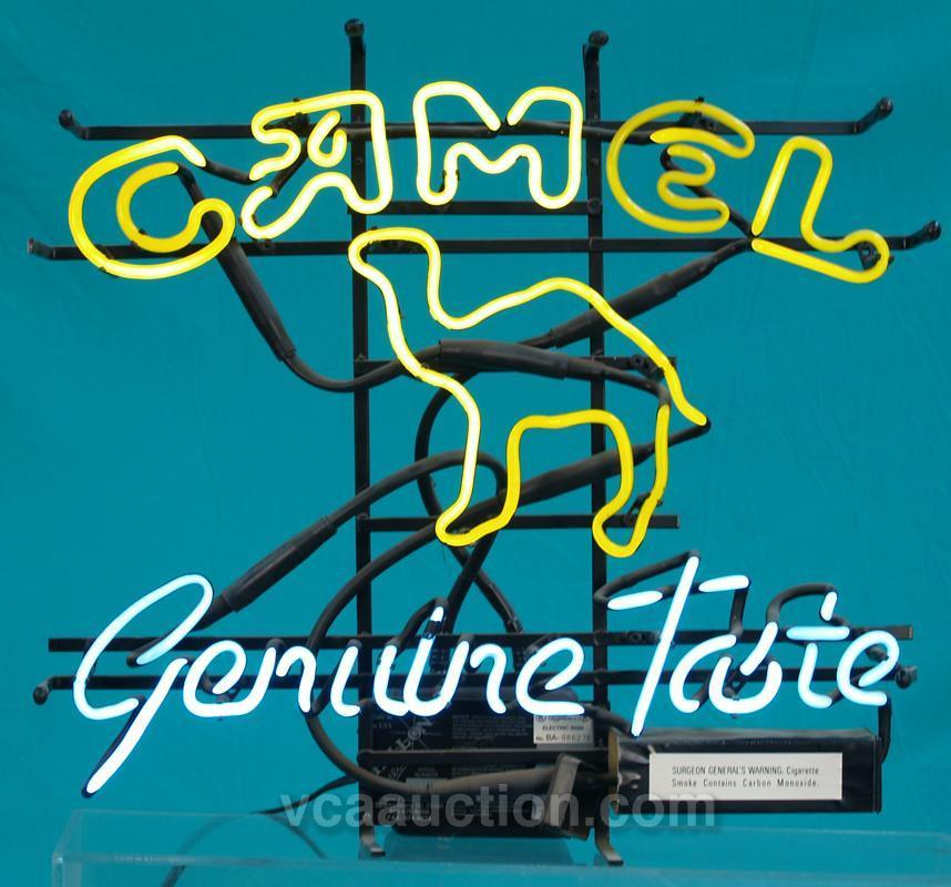 Custom Camel Genuine Taste Cigarette Neon Sign