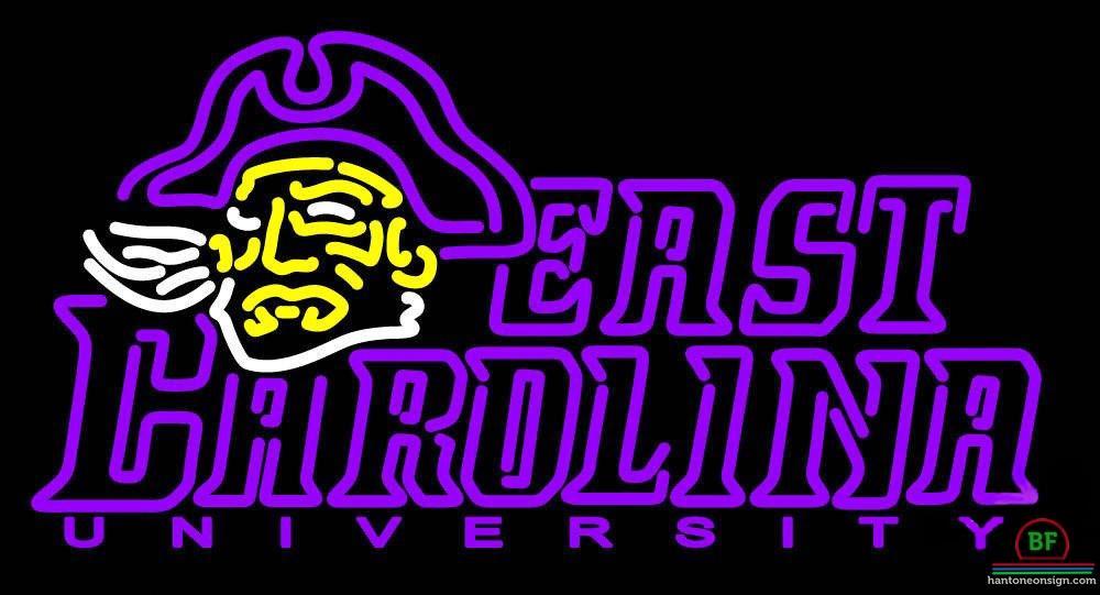 Custom East Carolina Pirates Neon Sign NCAA Teams Neon Light