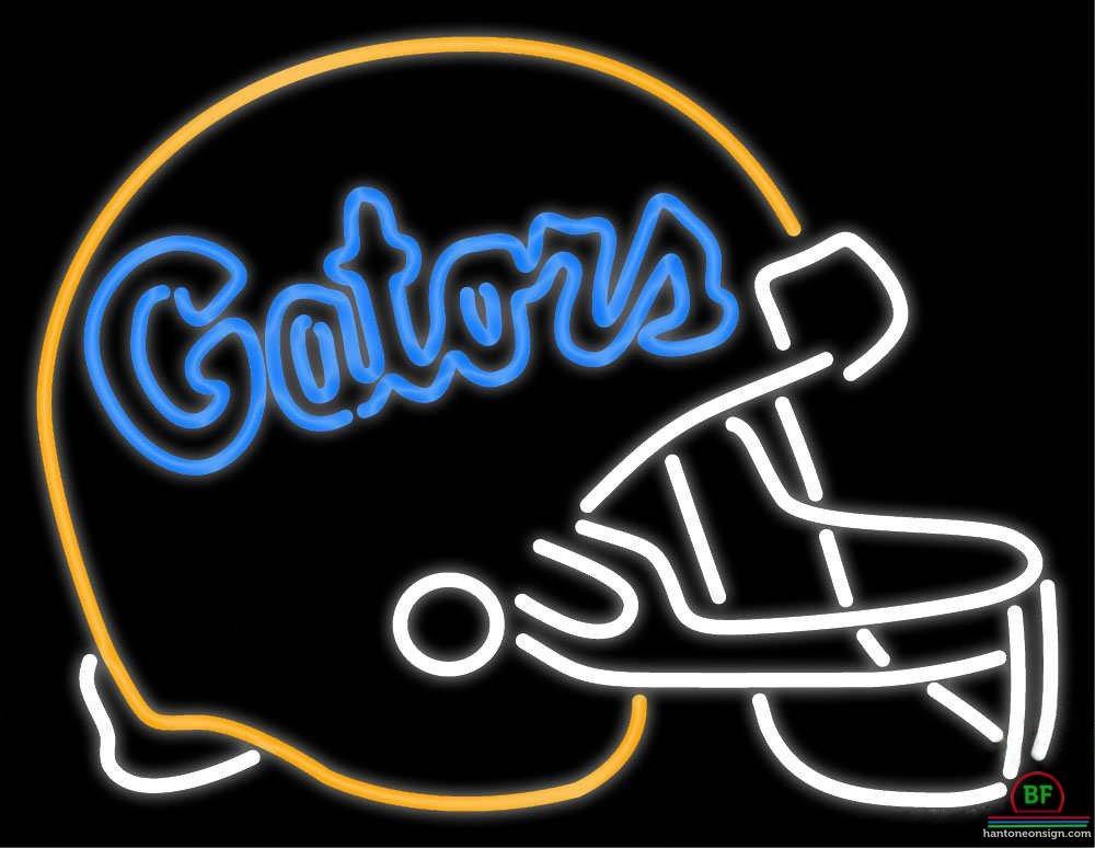 Custom Florida Gators Helmet Neon Sign NCAA Teams Neon Light