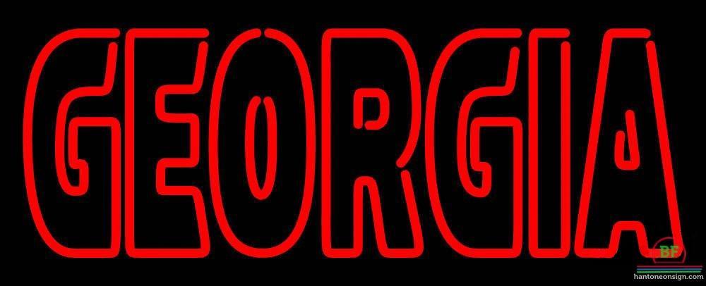 Custom Georgia Bulldogs Neon Sign NCAA Teams Neon Light
