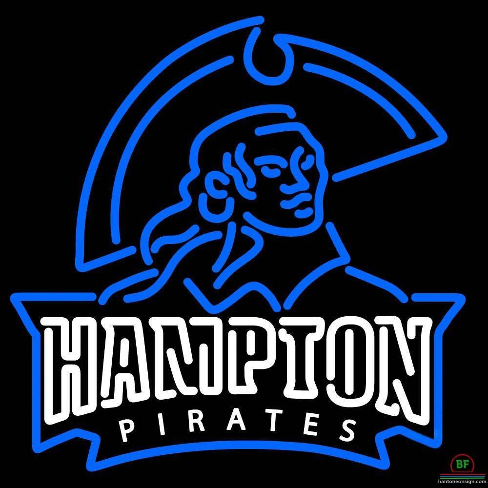 Custom Hampton Pirates Neon Sign NCAA Teams Neon Light