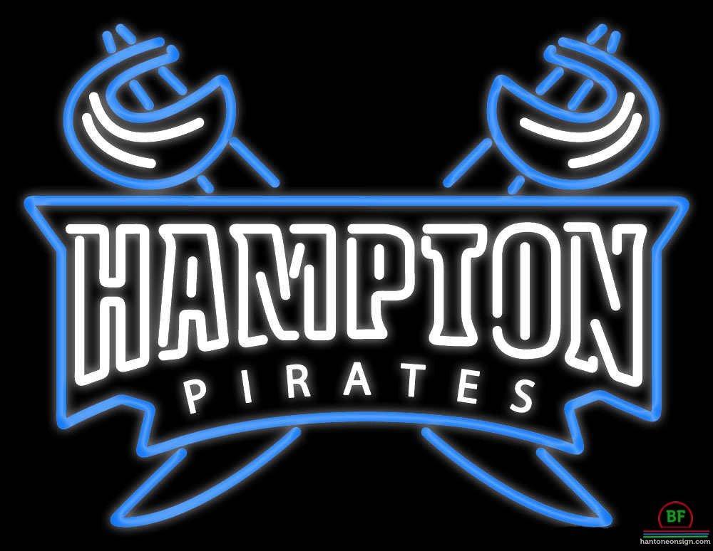 Custom Hampton Pirates Neon Sign NCAA Teams Neon Light