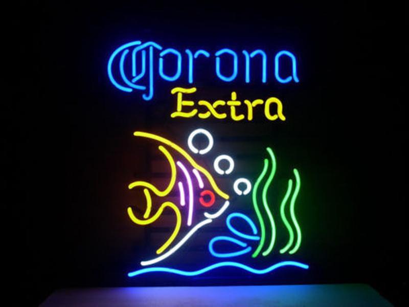 Custom Corona Light Extra Beer Neon Sign