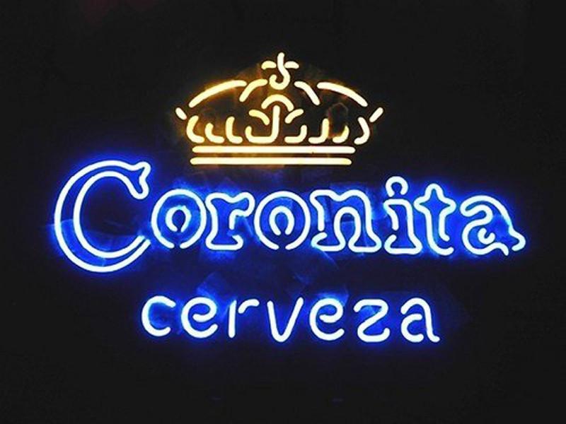 Custom Coronita Cerveza Crown Beer Neon