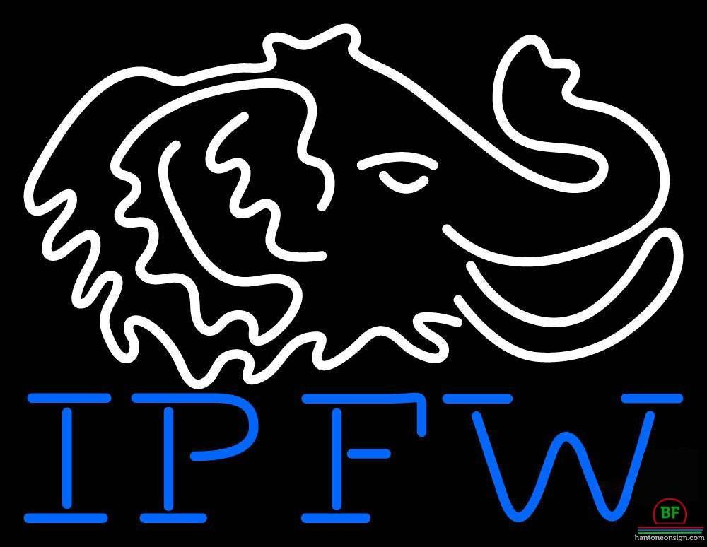 Custom IPFW Mastodons Neon Sign NCAA Teams Neon Light