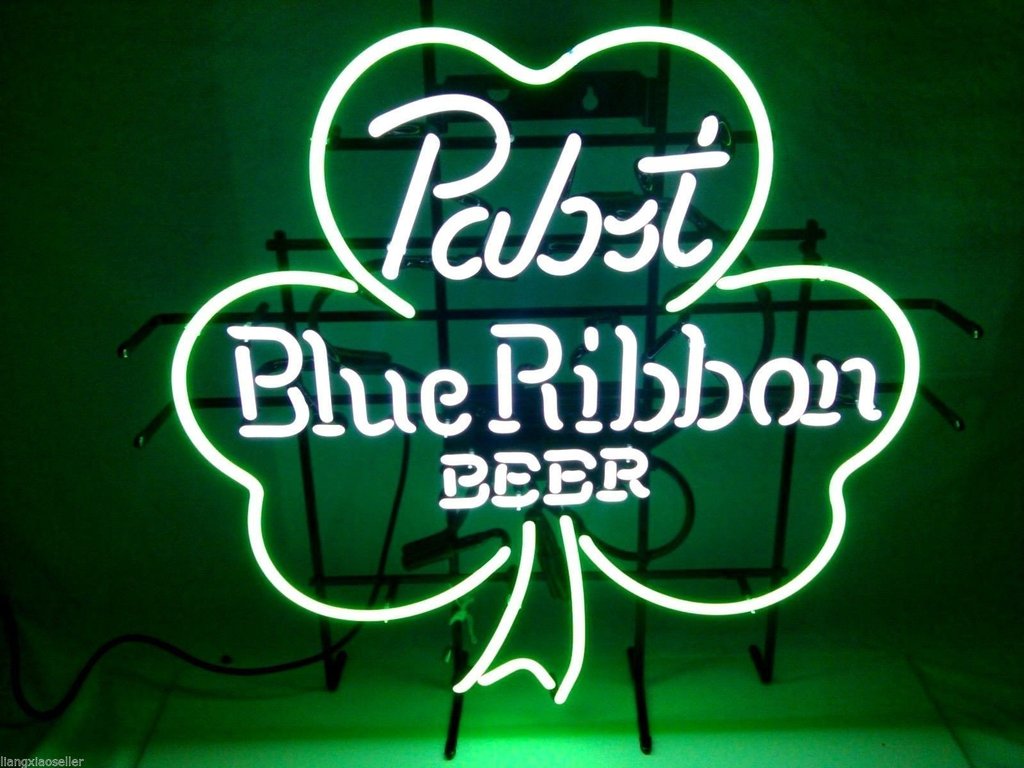 Custom Pabst Blue Ribbon Neon Sign