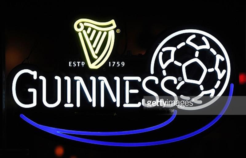 Custom Guinness Football Neon Sign
