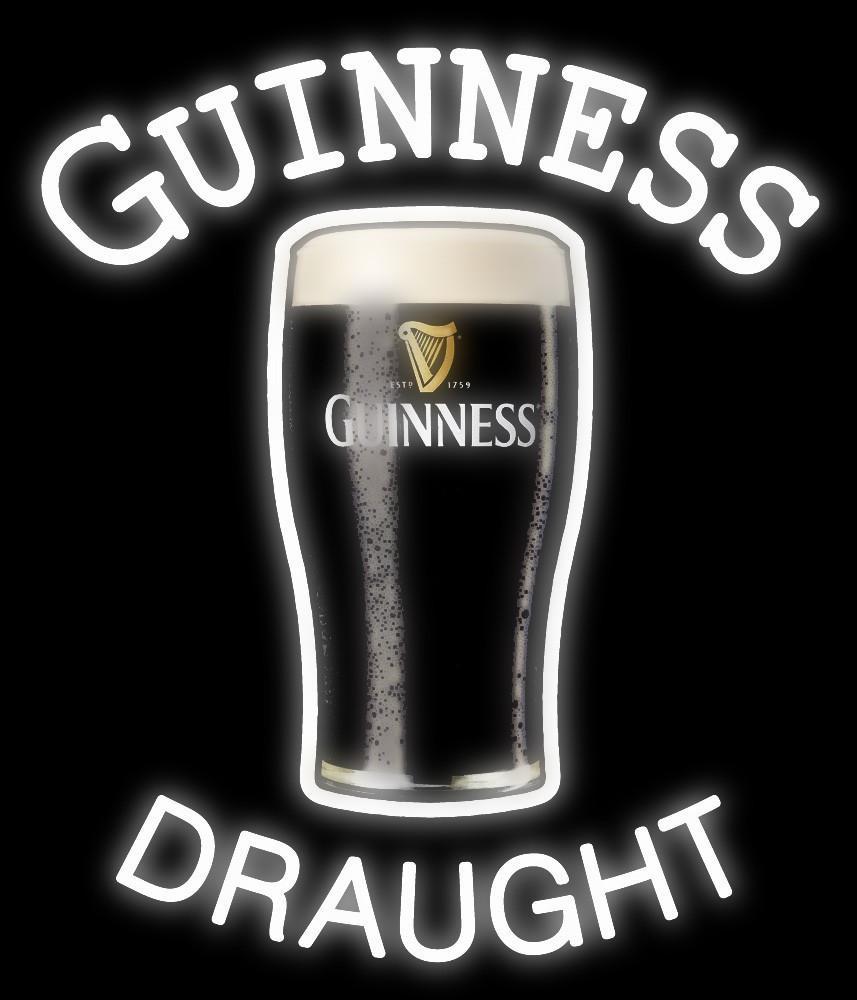 Custom Guinness Draft Neon Sign