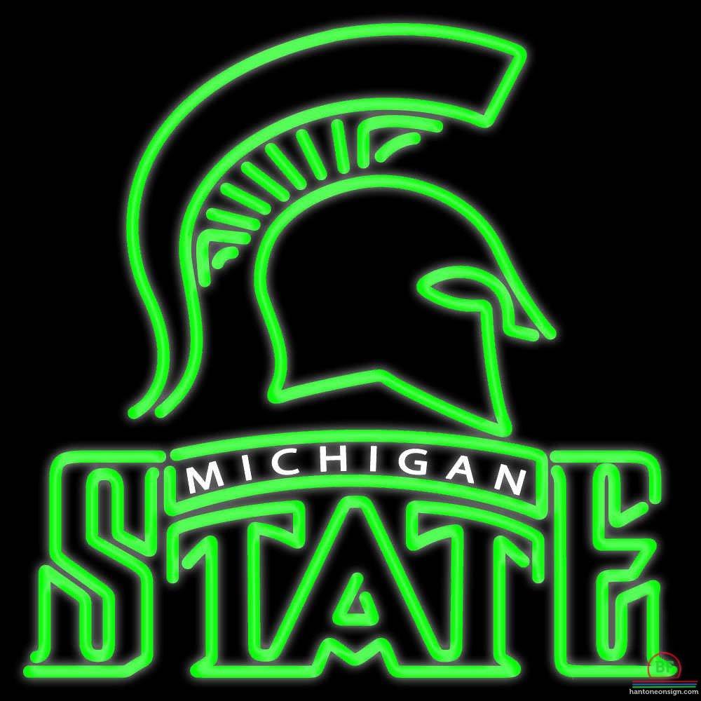 Custom Michigan State Spartans Neon Sign NCAA Teams Neon Light