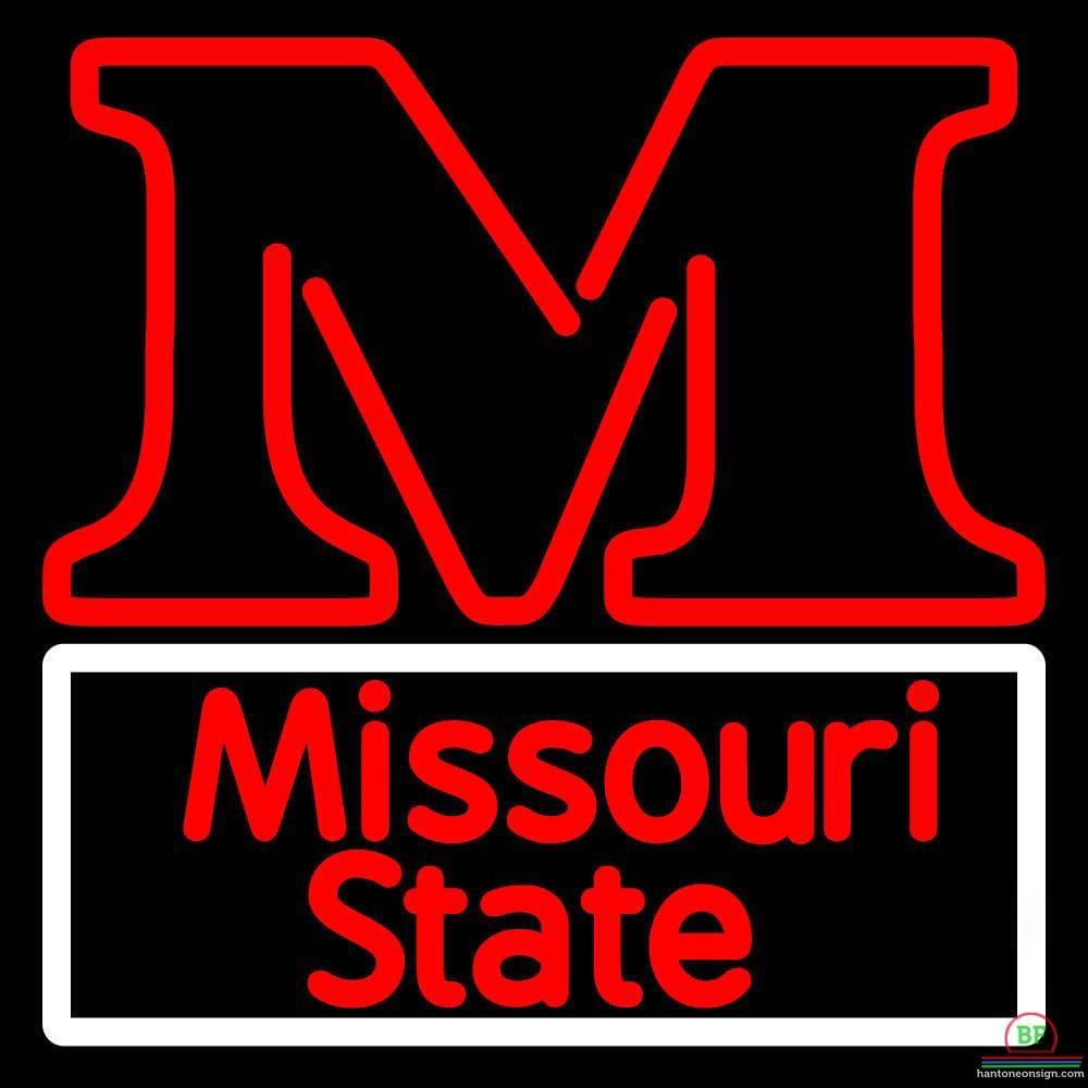 Custom Missouri State Bears Neon Sign NCAA Teams Neon Light
