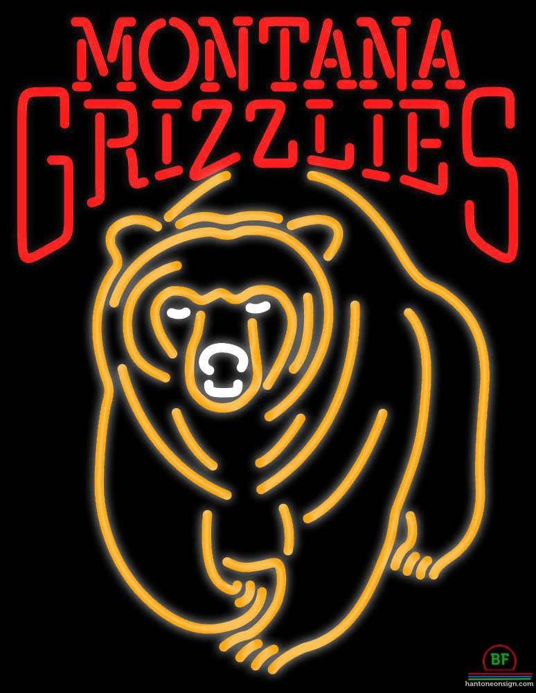 Custom Montana Grizzlies Neon Sign NCAA Teams Neon Light