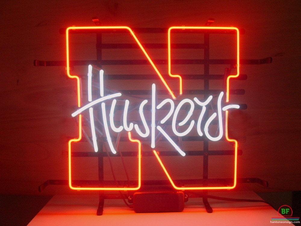 Custom Nebraska Cornhuskers Neon Sign NCAA Teams Neon Light