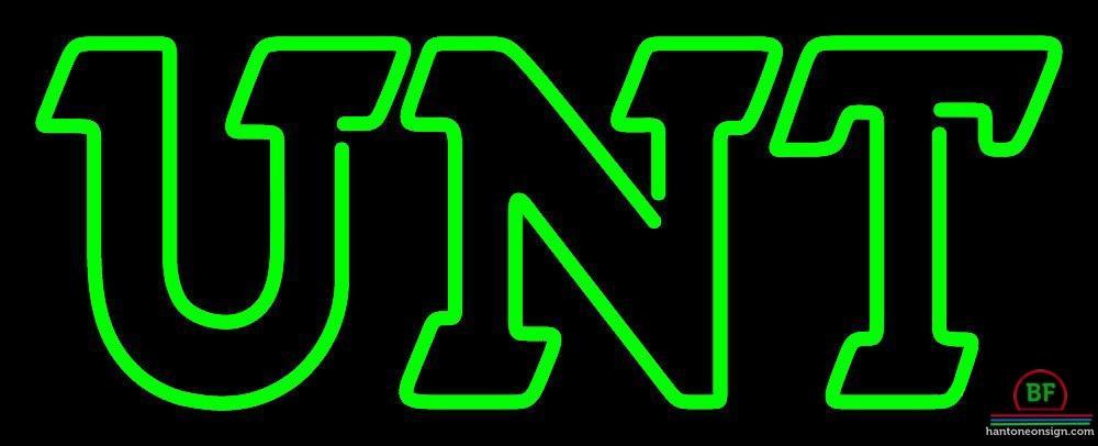 Custom North Texas Mean Green Neon Sign NCAA Teams Neon Light