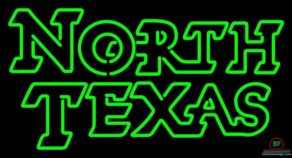 Custom North Texas Mean Green Neon Sign NCAA Teams Neon Light