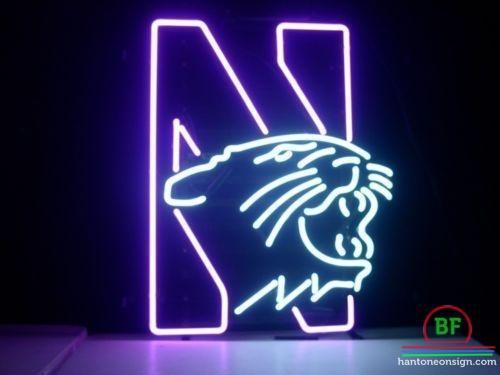 Custom Northwestern Wildcats Neon Sign NCAA Teams Neon Light