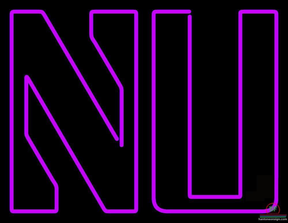 Custom Northwestern Wildcats Neon Sign NCAA Teams Neon Light