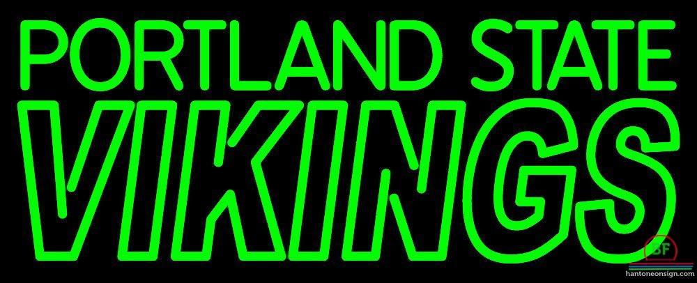 Custom Portland State Vikings Neon Sign NCAA Teams Neon Light