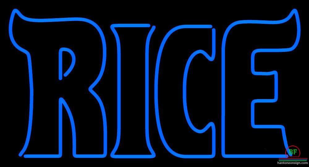Custom Rice Owls Neon Sign NCAA Teams Neon Light