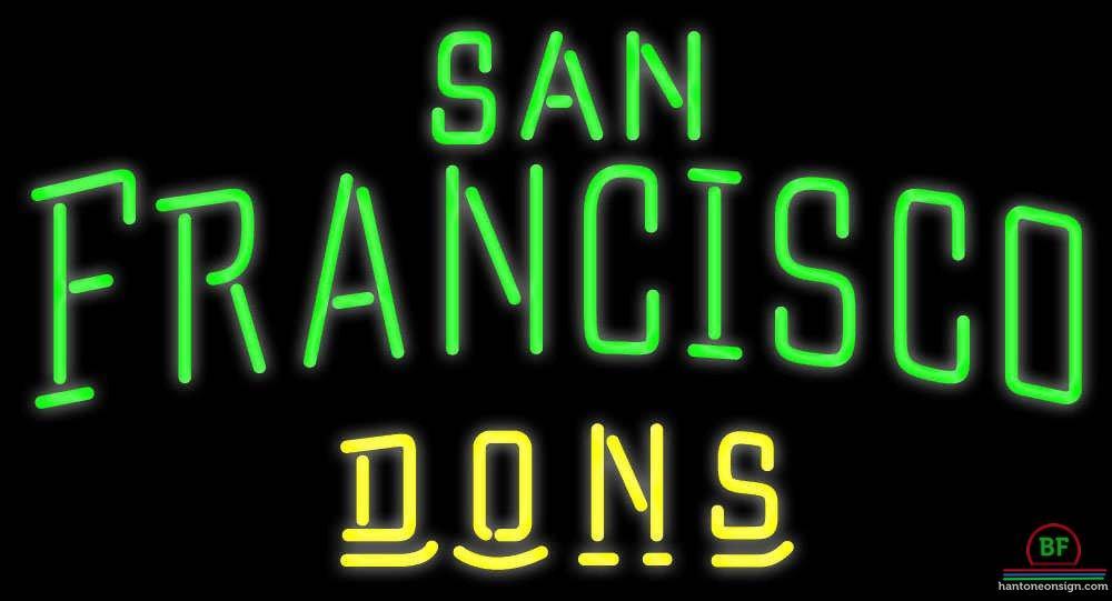 Custom San Francisco Dons Neon Sign NCAA Teams Neon Light