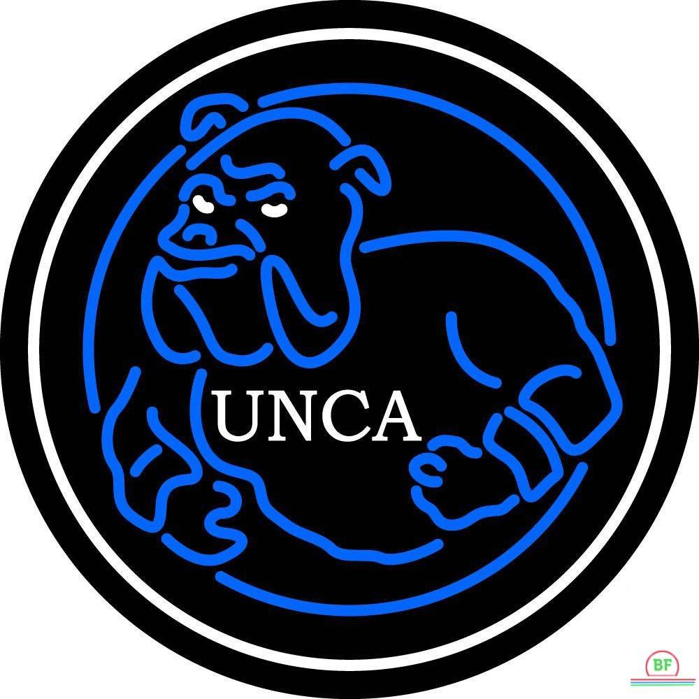 Custom UNC Asheville Bulldogs Neon Sign NCAA Teams Neon Light