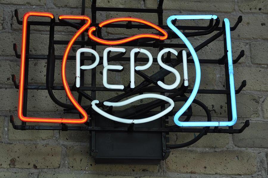 Custom Pepsi Soda Neon Sign
