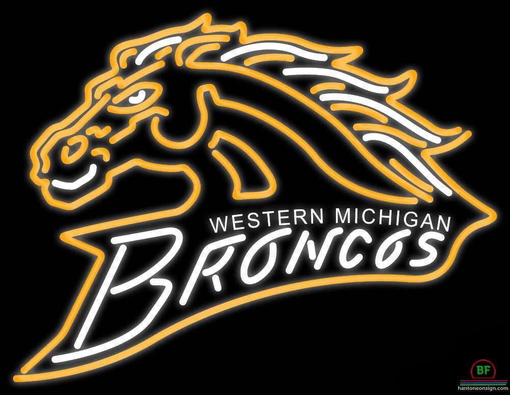 Custom Western Michigan Broncos Neon Sign NCAA Teams Neon Light