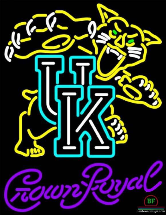 Custom Crown Royal UK Kentucky Wildcats Neon Sign NCAA Teams Neon Light